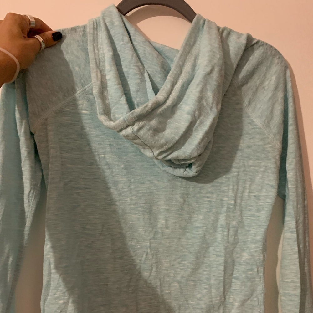 Zine XS mint blue zip up hooded jacket extra small - Picture 8 of 8